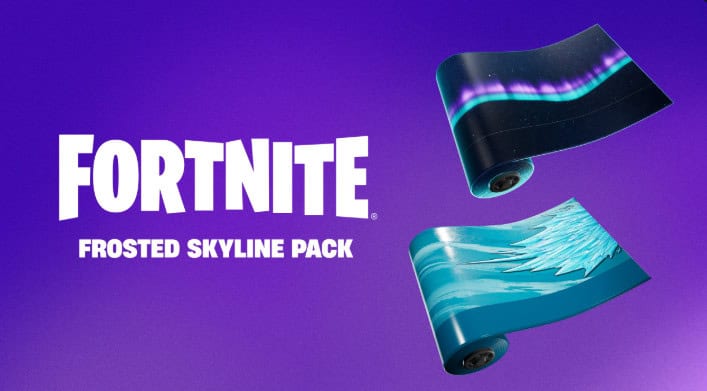Fortnite Frosted Skyline Pack promotional image.