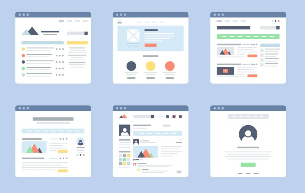 site wireframe