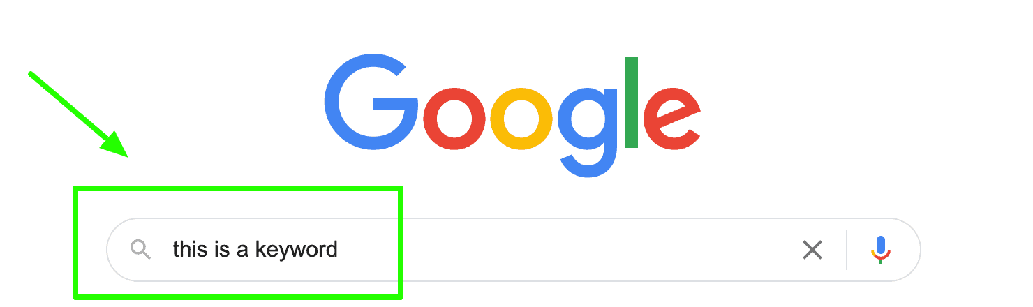 keyword example
