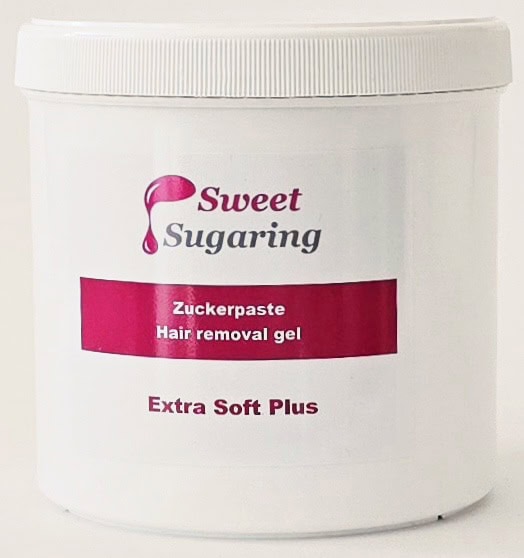 Behälter mit Zuckerpaste Extra Soft Plus von Sweet Sugaring