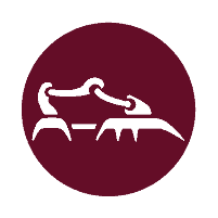 SWS Mountain Guides icon representing glacier guiding trips and courses in California and the Pacific Northwest