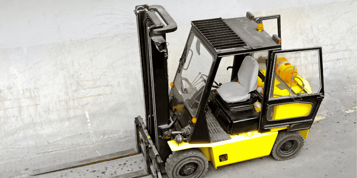 Are There Training Guides for Forklift Safety forklift sitting stationary with no driver