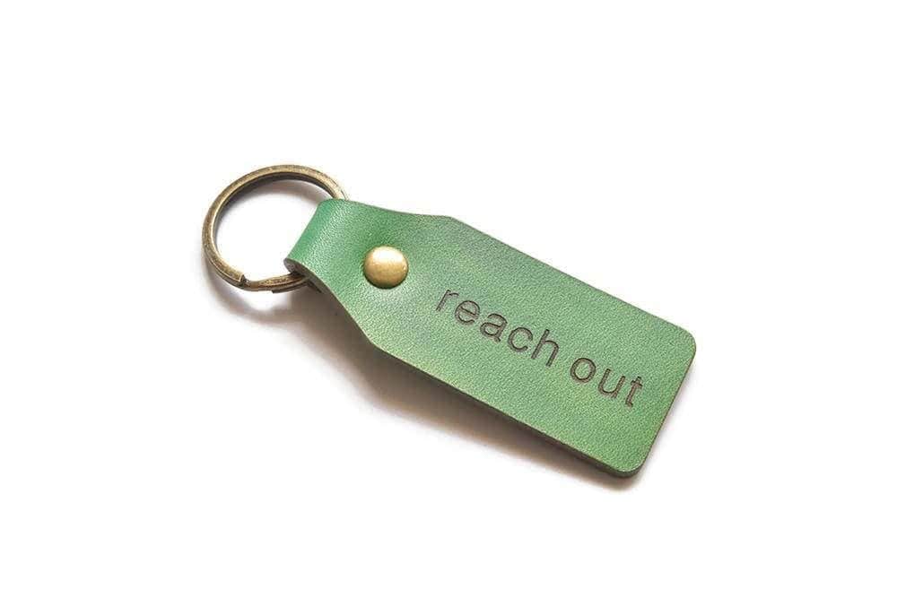 Leather key tag TA 035-6