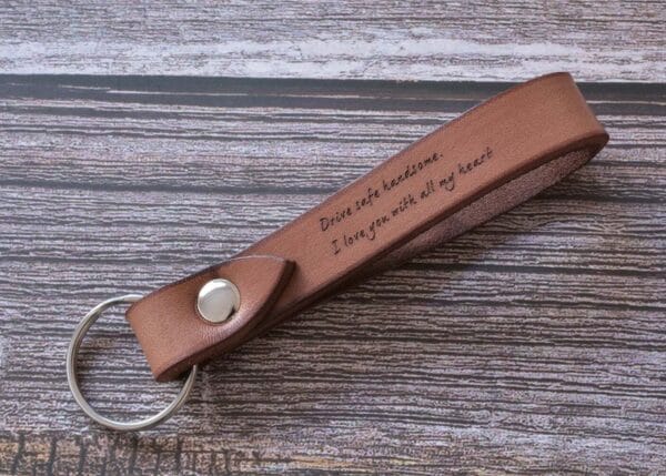 leather key fob ta-034-2