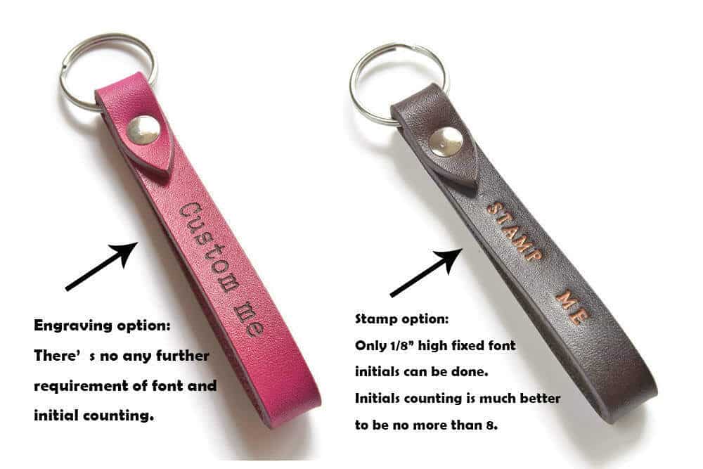 leather key fob ta-034-9