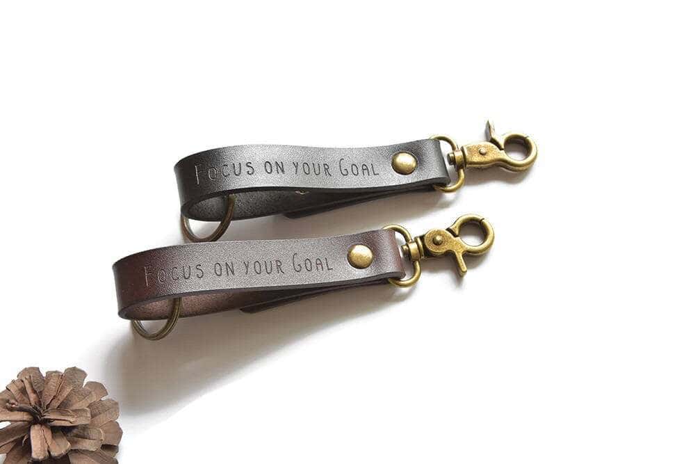 leather keychain ta-029-7