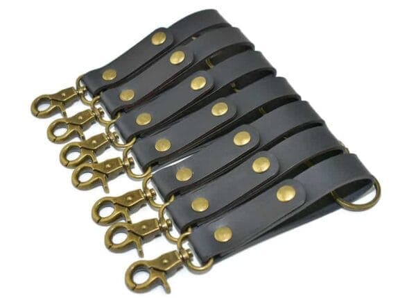 leather keychain ta-029-8