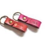 leather keychain ta-030-2