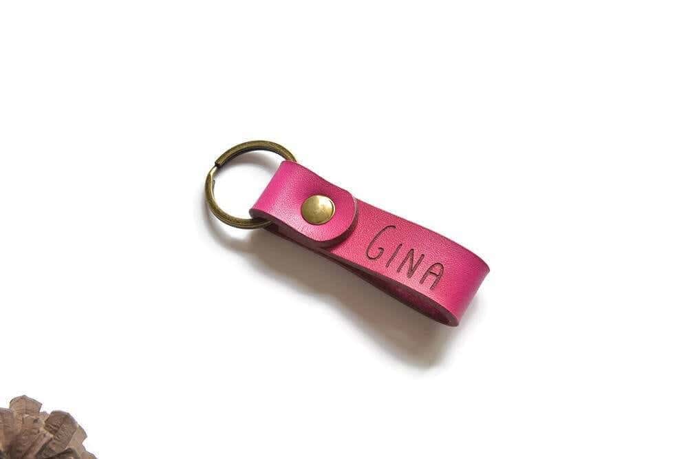 leather keychain ta-030-4