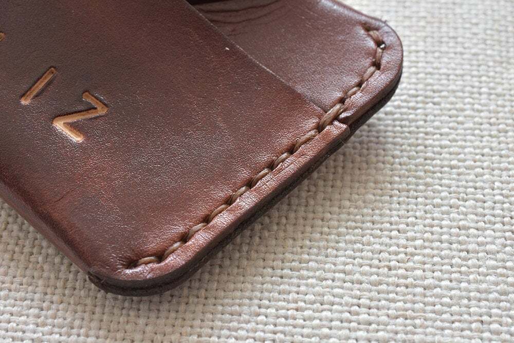 Leather glasses case TA 037-5