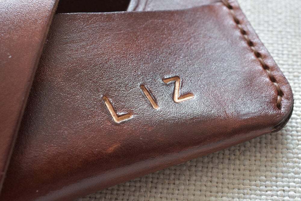 Leather glasses case TA 037-6