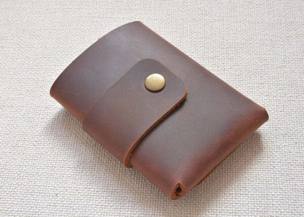 Leather trifold mens wallet ta-047-1