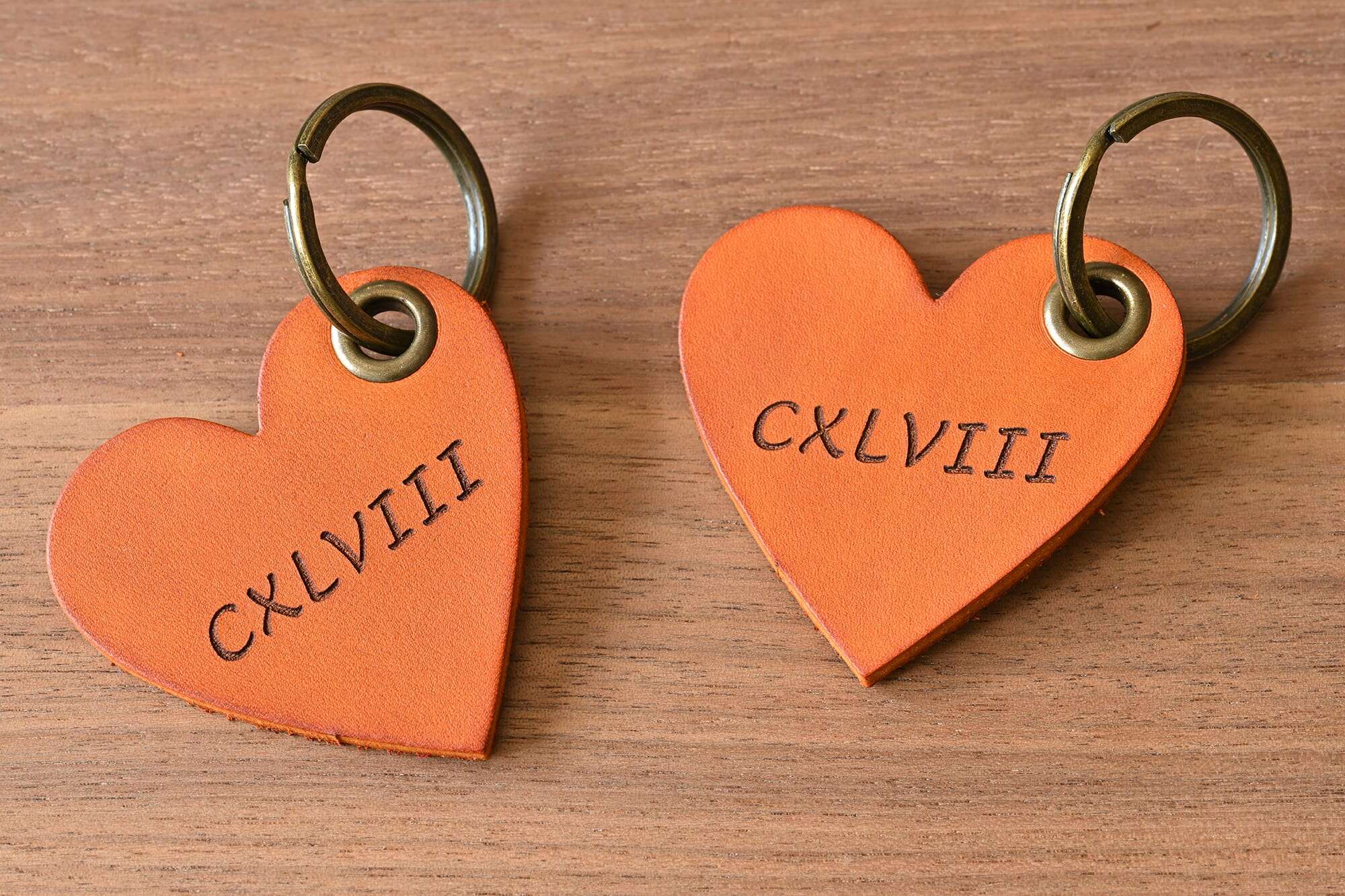Personalized heart keychain TA 053 - Image 4