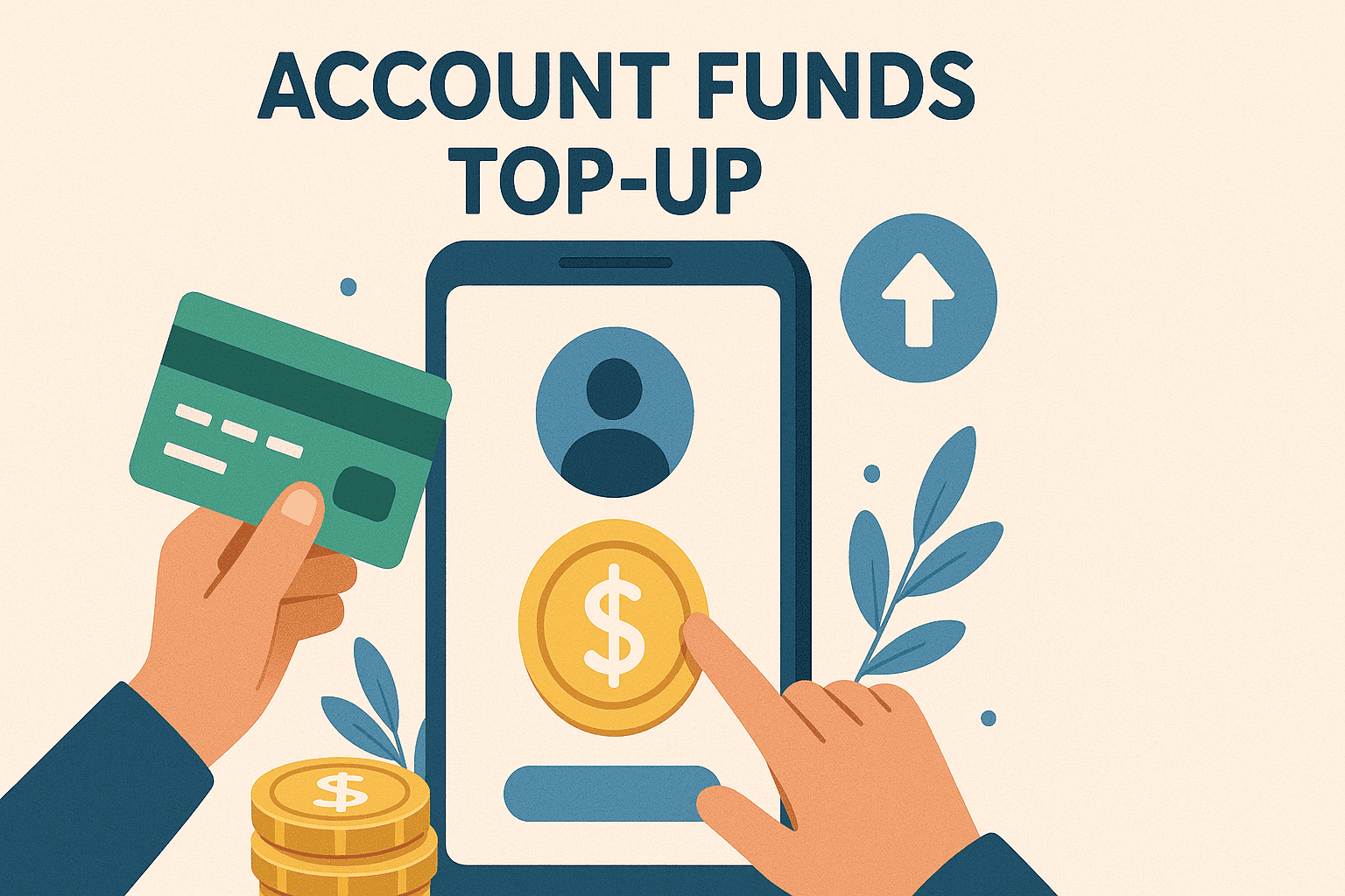 Account funds topup 16 9
