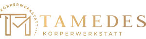 Tamedes Körperwerkstatt Logo weißer Hintergrund
