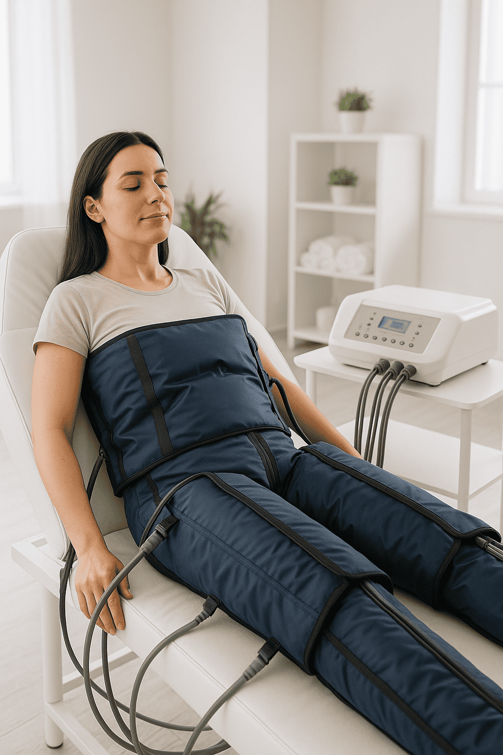 Maschinelle Lymphdrainage bei der Tamedeskörperwerkstatt gegen Beschwerden und bei oder speziellen Krankheiten