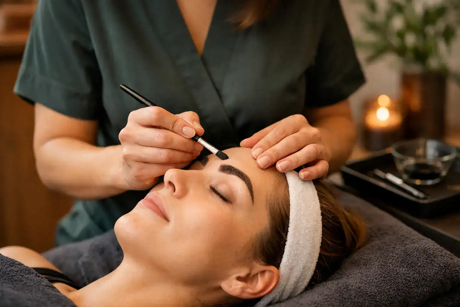 Augenbrauen färben und formen richtig gemacht