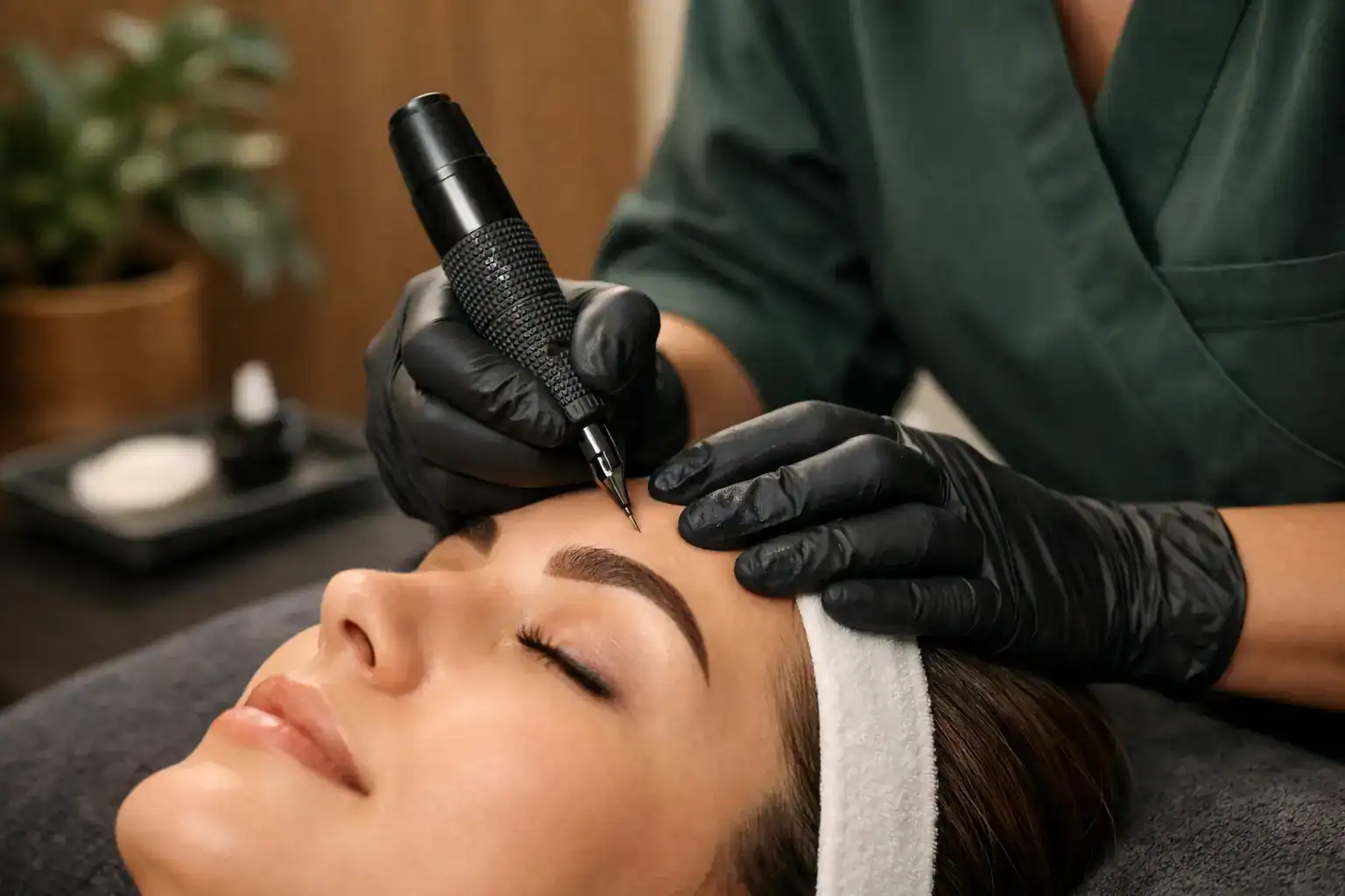 Permanent Make-up Augenbrauen natürlich schön