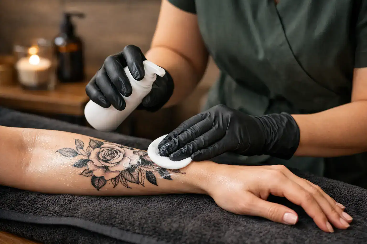 Tattoo Pflege nach dem Stechen richtig machen