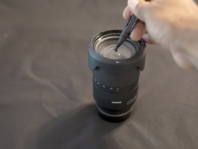 nettoyage de l'objectif image