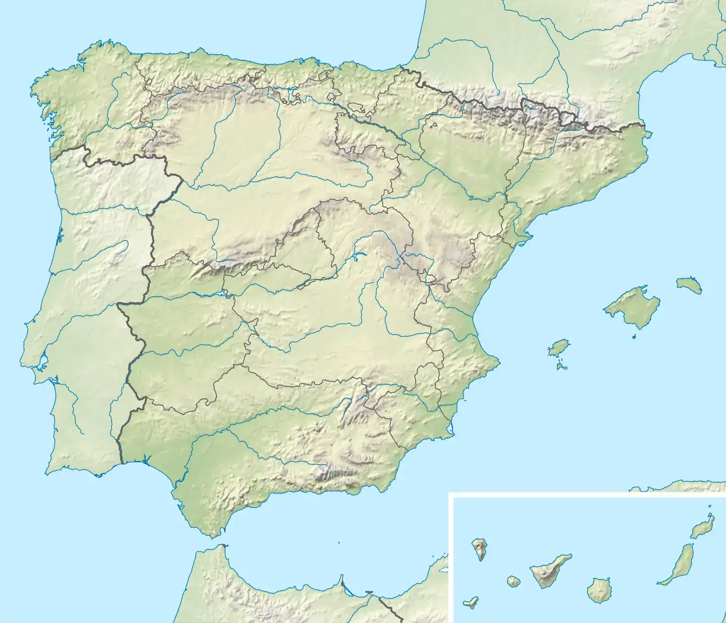 Mapa de espana