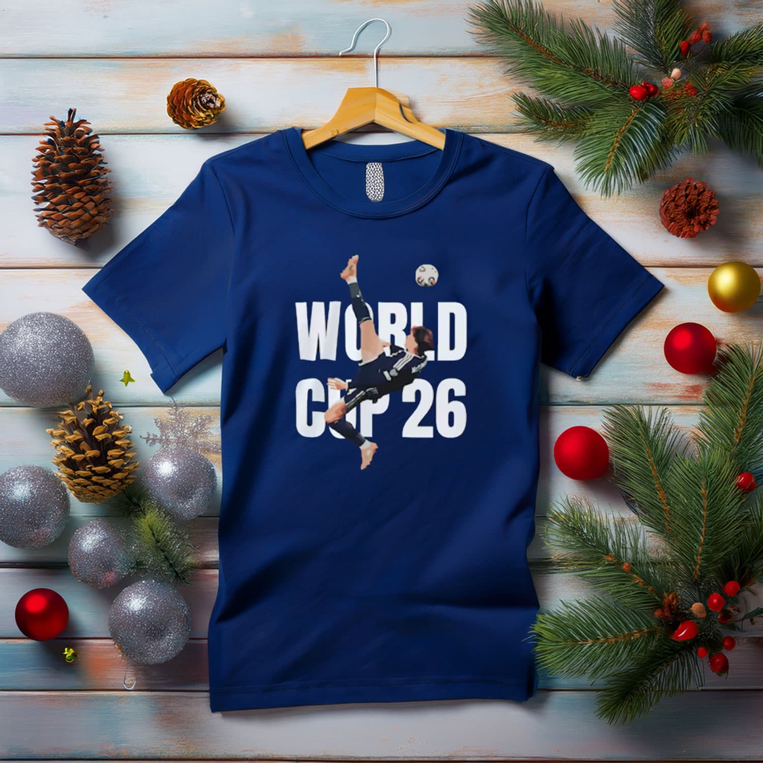 McTominay Bicycle Kick – Scotland World Cup 26 T-Shirt