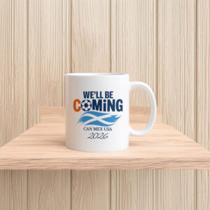 Scotland Supporter Xmas Gift – We’ll Be Coming ’26 Mug