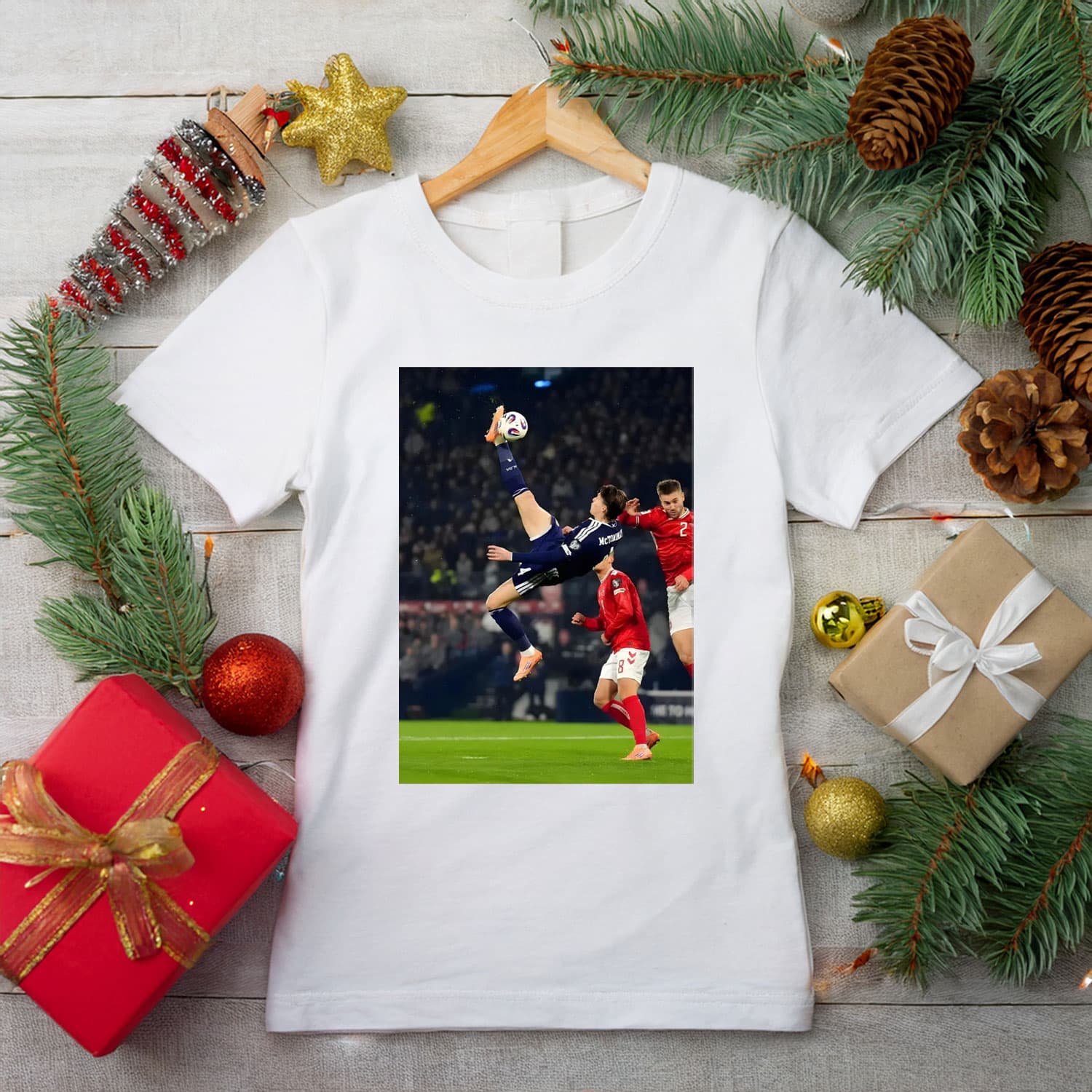 Scott McTominay Overhead Kick Goal T-Shirt