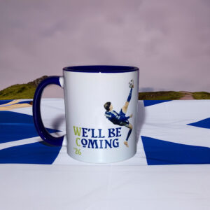 We'll Be Coming Mug – Scotland World Cup
