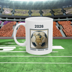 FIFA World Cup 2026 Ceramic Mug – Soccer Tournament Coffee Cup