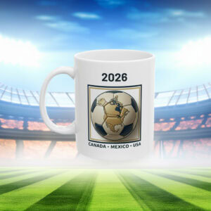 FIFA World Cup 2026 Ceramic Mug – Soccer Tournament Coffee Cup