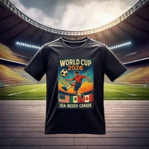 Fotball World Cup Mexico – Retro Pop Art T-Shirt