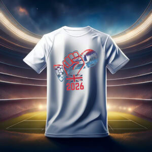 Great Britain 2026 Soccer Cup Trophy T-Shirt