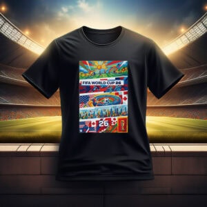 Soccer Fan Jersey – FIFA World Cup 2026 T-Shirt