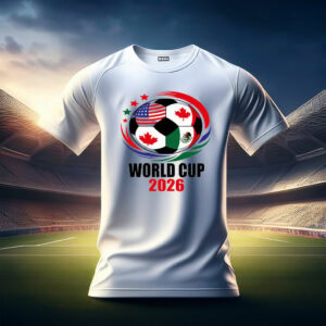 USA Canada Mexico Flags World Cup 2026 Soccer Shirt