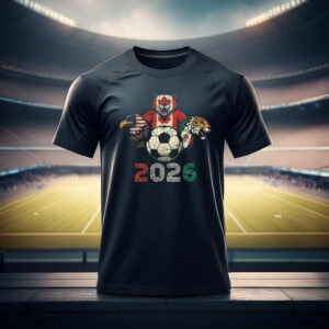 World Cup 2026 T-Shirt – USA Canada Mexico Soccer Fan Tee