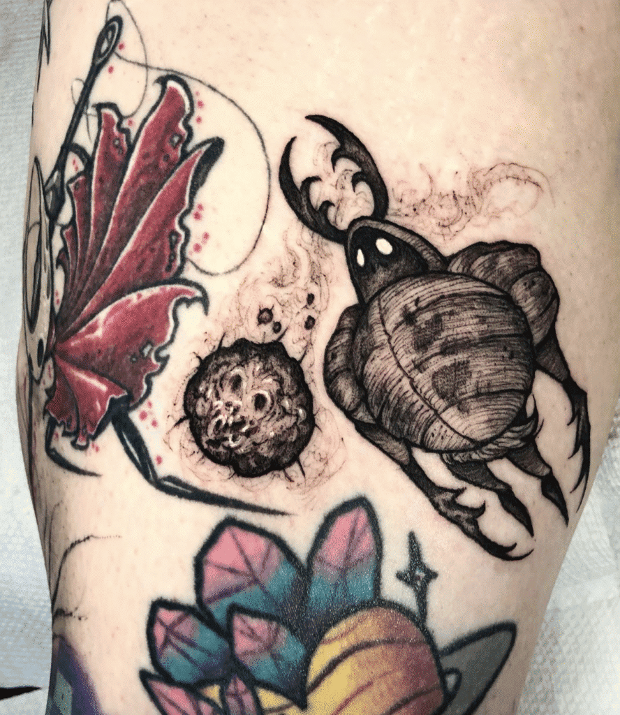 Dung Defender Hollow Knight Tattoo