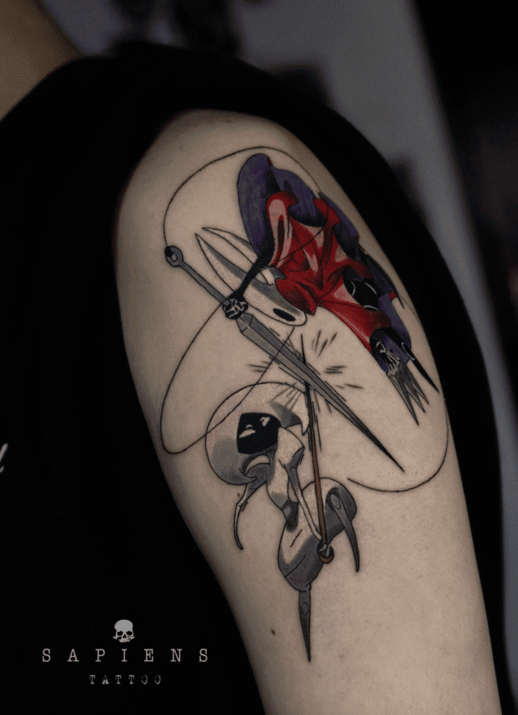 Lace Hollow Knight Tattoo