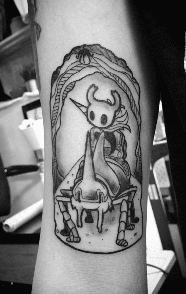 Last Stag Hollow Knight Tattoo