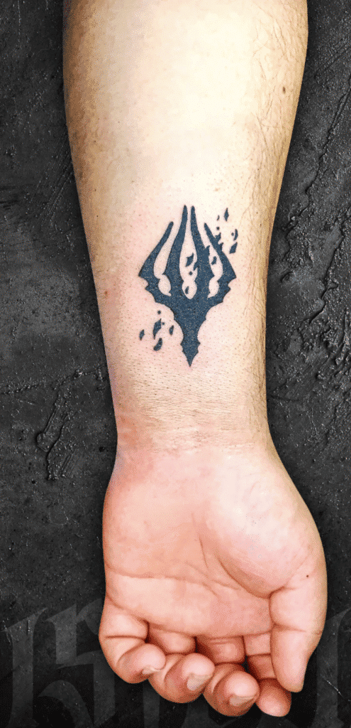 On Hand Kings Brand Hollow Knight Tattoo