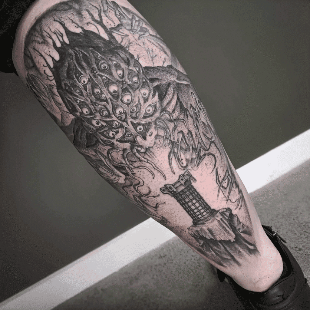 Amygdala Soulsborne Tattoo