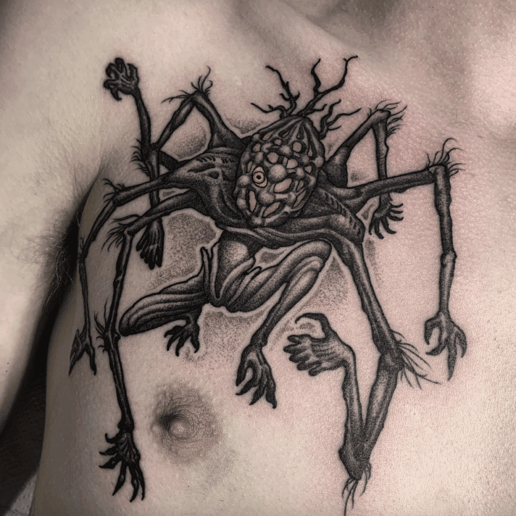 Amygdala Two Soulsborne Tattoo