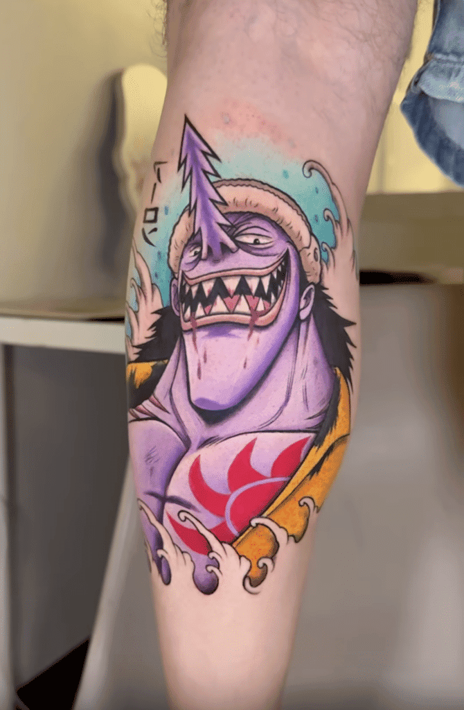 Arlong Shark One Piece Tattoo