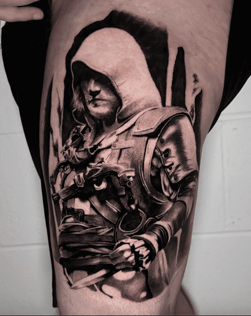 Assassin’s Creed Video Game Tattoo