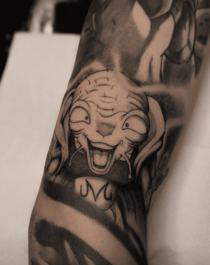 Babidi Dragon Ball Tattoo