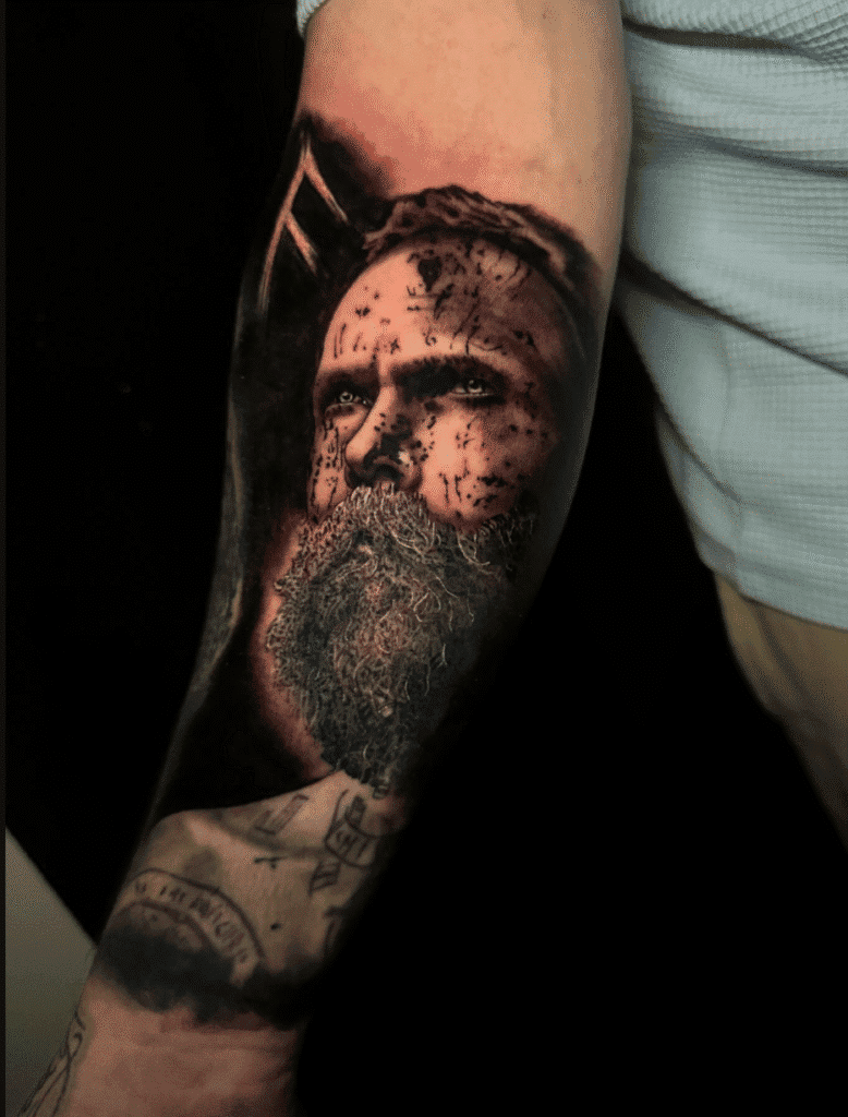 Baldur Video Game Tattoo