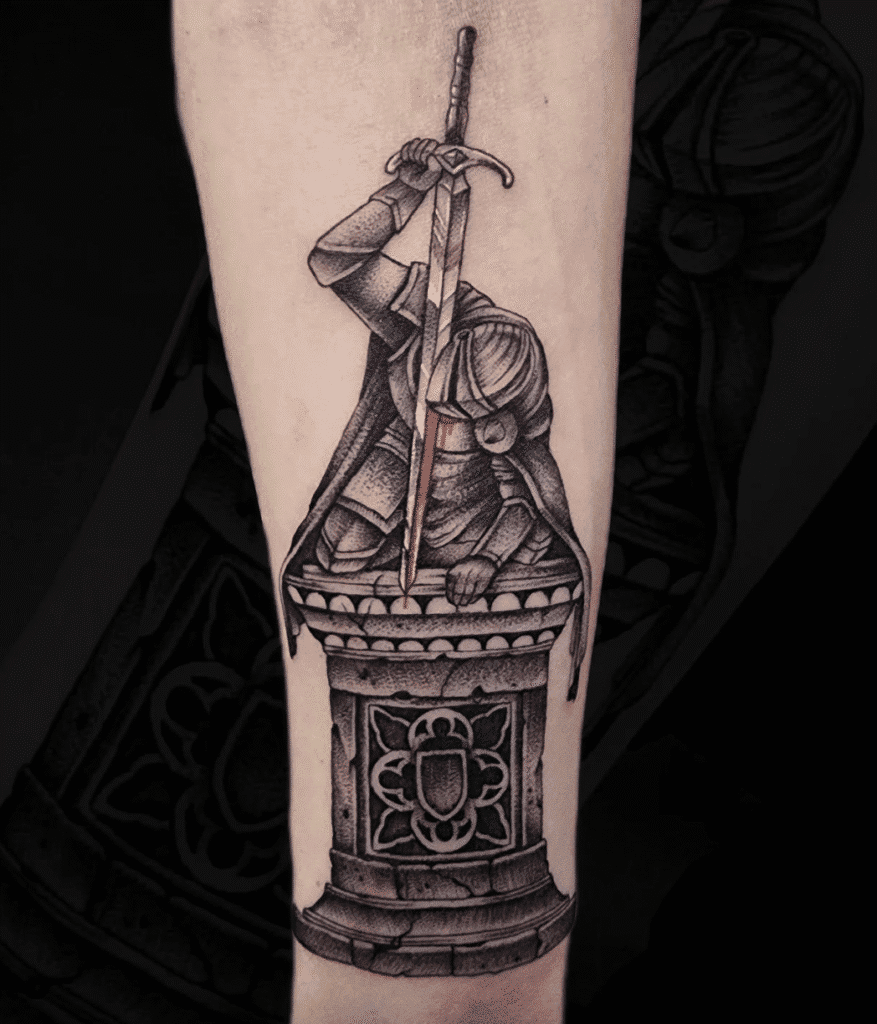 Basin of Vows Soulsborne Tattoo