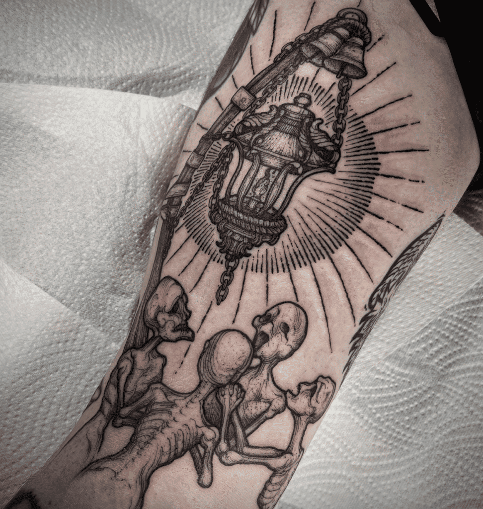 Bloodborne Lamps Soulsborne Tattoo