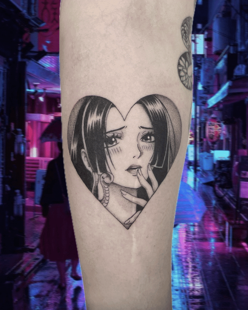 Boa Hancock One Piece Tattoo