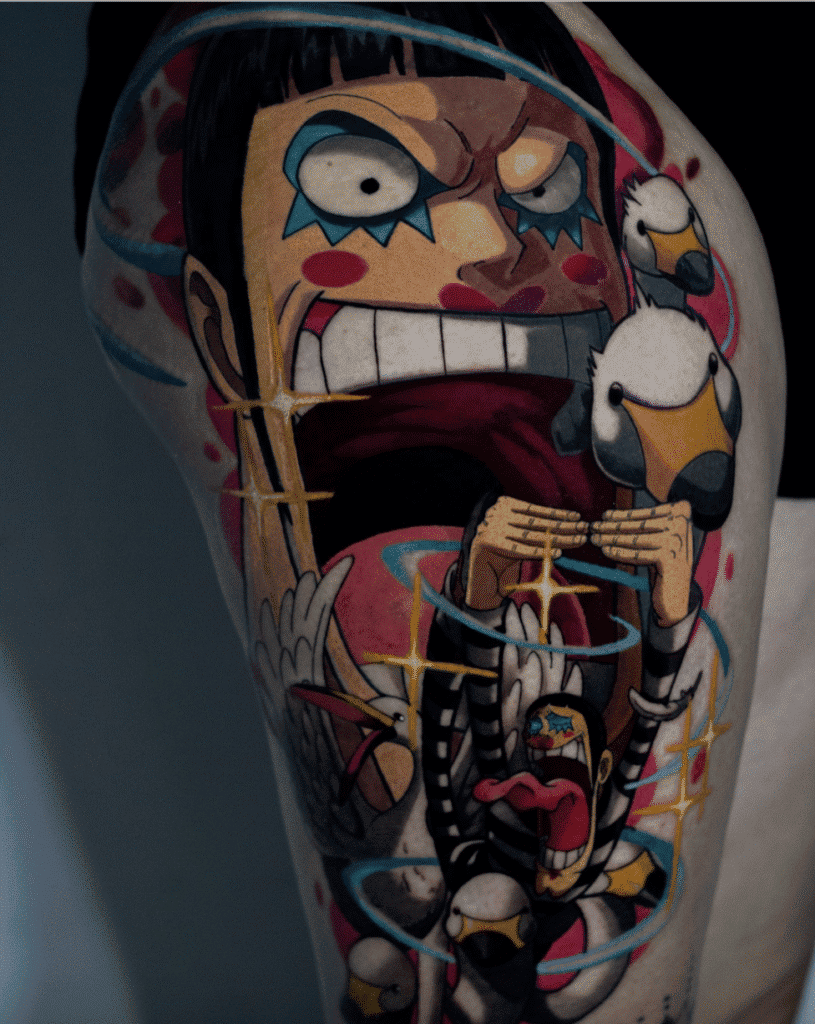 Bon Clay One Piece Tattoo